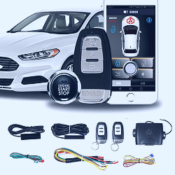 Amazon.com: Remote Starter for Cars One Key Engine Start PKE Passive  Keyless Entry for Car Remote Key or Phone Control : Automotive